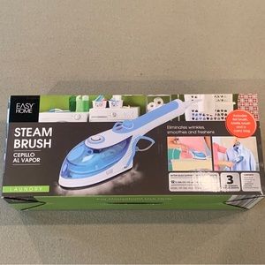 BRAND NEW IN BOX Easy Home New STEAM BRUSH Steamer Wrinkle Stain Remover Iron